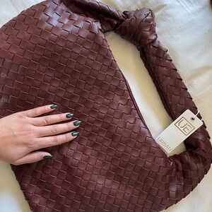 Urban Expressions Brown Woven Women's Bag